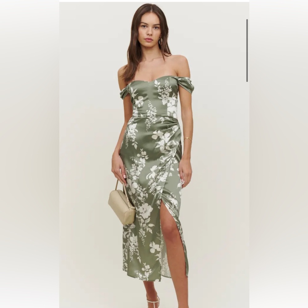 Reformation Genesis Silk Dress